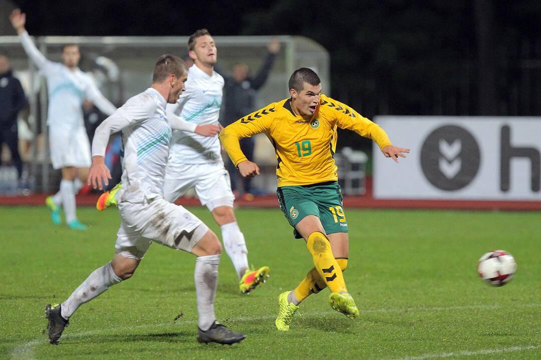 Futbolas [U21] Lietuva – Slovėnija 1:0