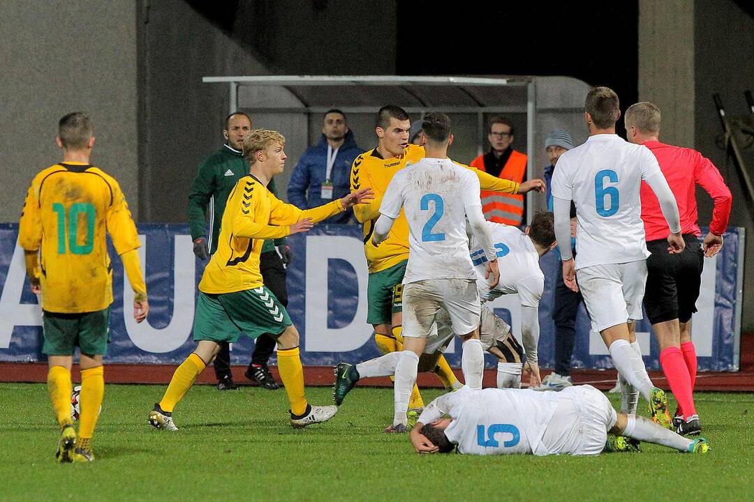 Futbolas [U21] Lietuva – Slovėnija 1:0