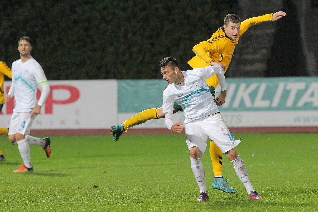 Futbolas [U21] Lietuva – Slovėnija 1:0