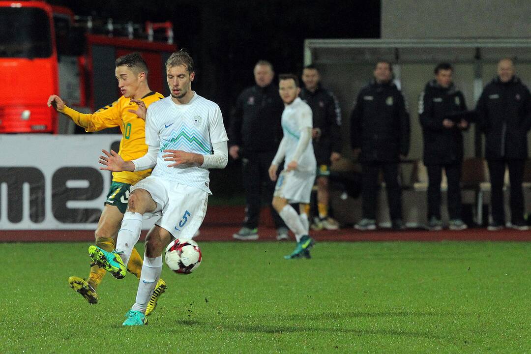 Futbolas [U21] Lietuva – Slovėnija 1:0