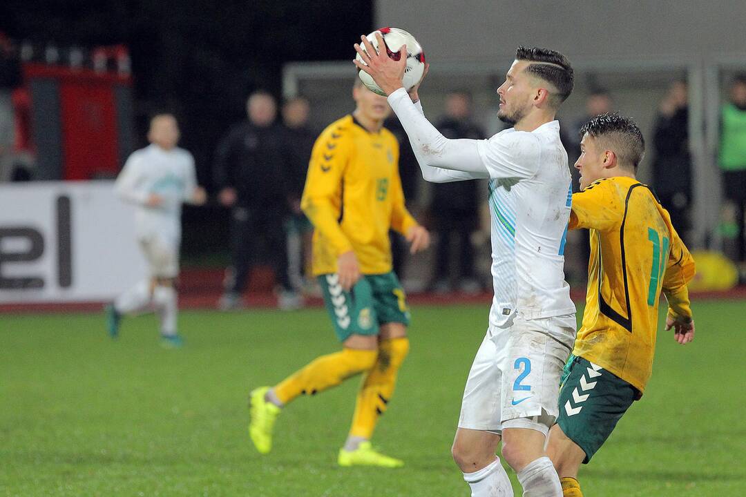 Futbolas [U21] Lietuva – Slovėnija 1:0