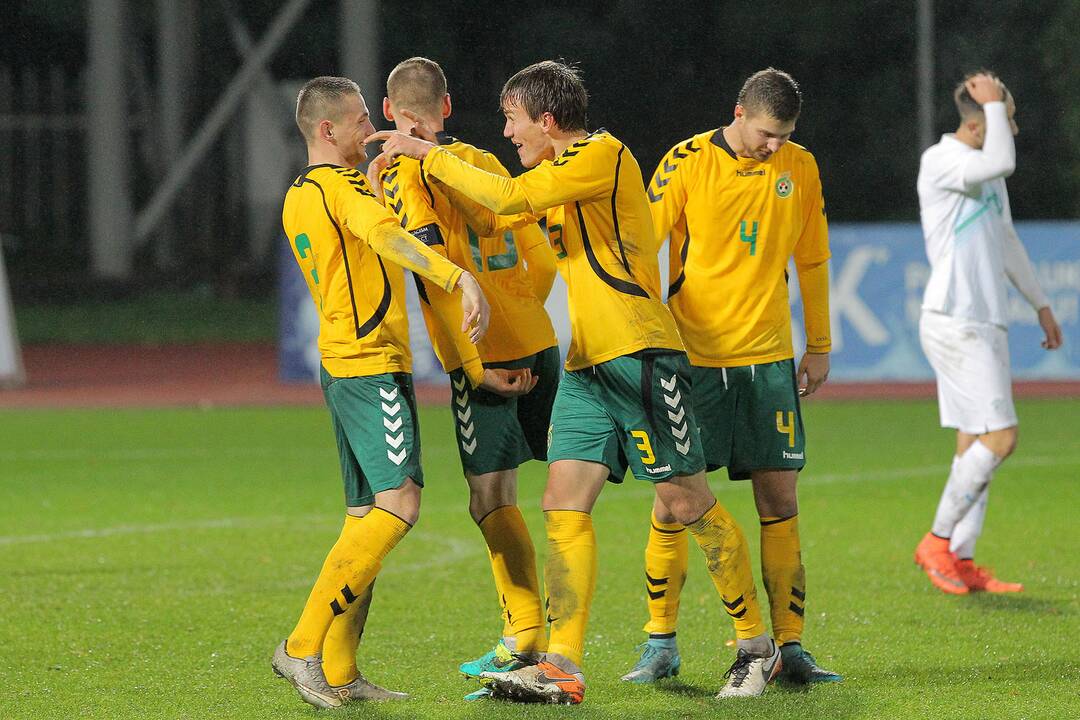 Futbolas [U21] Lietuva – Slovėnija 1:0