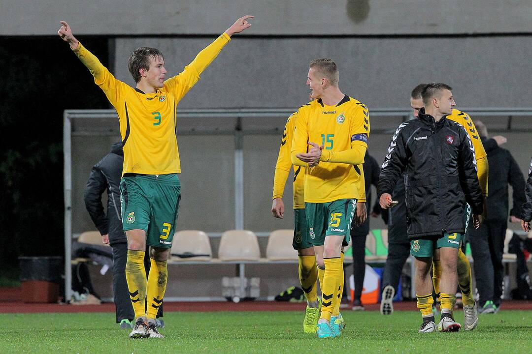 Futbolas [U21] Lietuva – Slovėnija 1:0