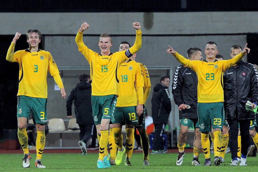 Futbolas [U21] Lietuva – Slovėnija 1:0