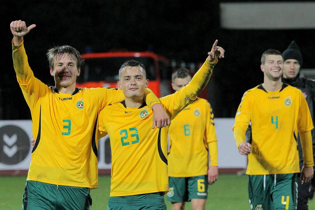 Futbolas [U21] Lietuva – Slovėnija 1:0