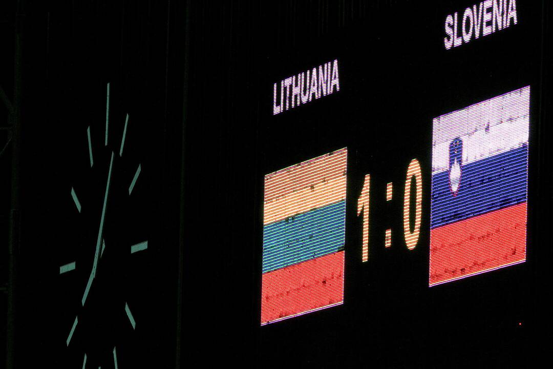 Futbolas [U21] Lietuva – Slovėnija 1:0