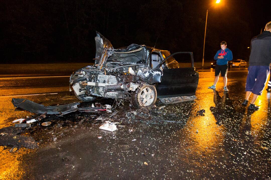 Avarija ant Šiaurės prospekto kalno