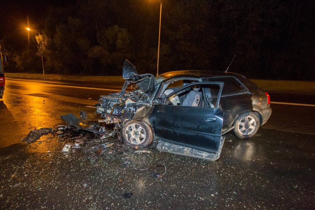 Avarija ant Šiaurės prospekto kalno