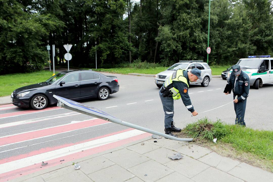 Avarija Liepojos gatvėje