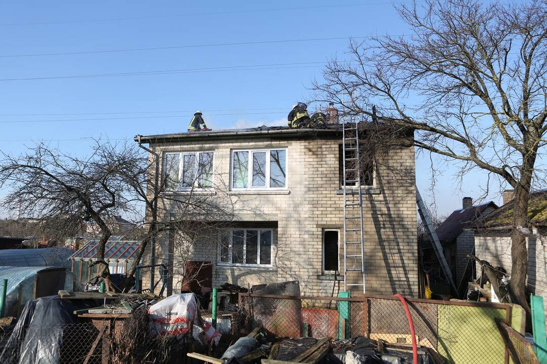 Gaisras Renetų gatvėje