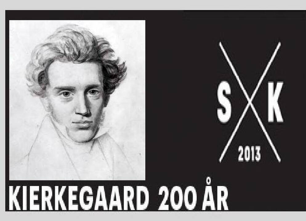 Paroda skirta danų teologui, filosofui ir rašytojui S.Kierkegaardui.