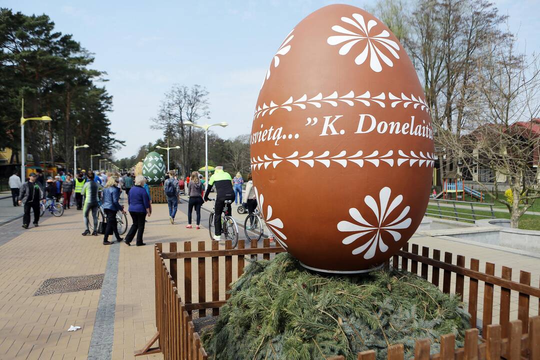 Per Velykas Palanga džiaugėsi poilsiautojų antplūdžiu