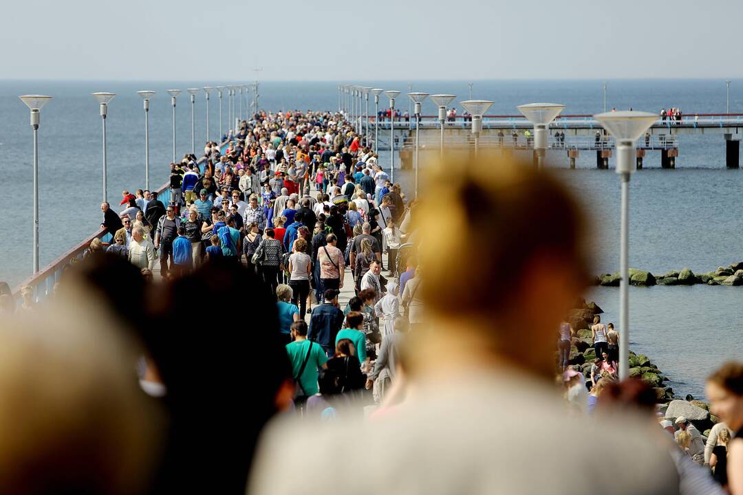 Per Velykas Palanga džiaugėsi poilsiautojų antplūdžiu