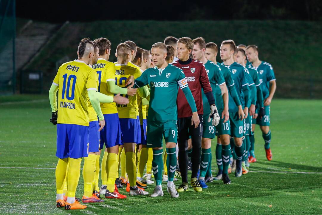 A lyga: "Atlantas" - Kauno "Žalgiris" 1:3