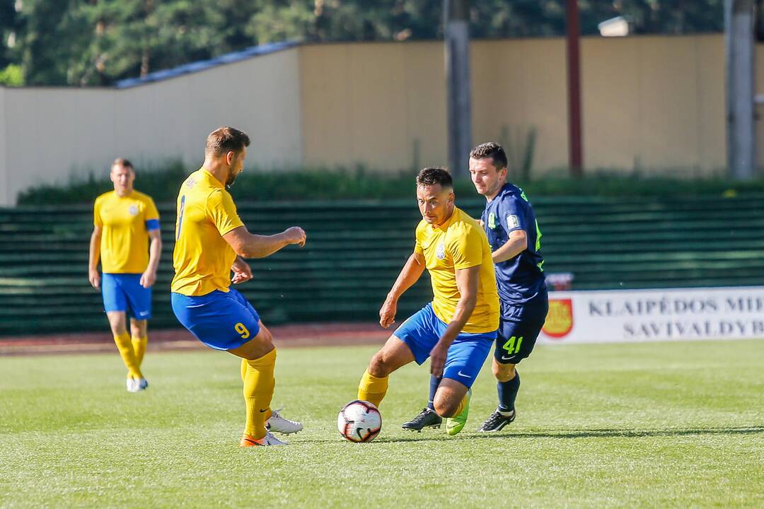 A lyga: Klaipėdos "Atlantas" - Vilniaus "Riteriai" 2:3