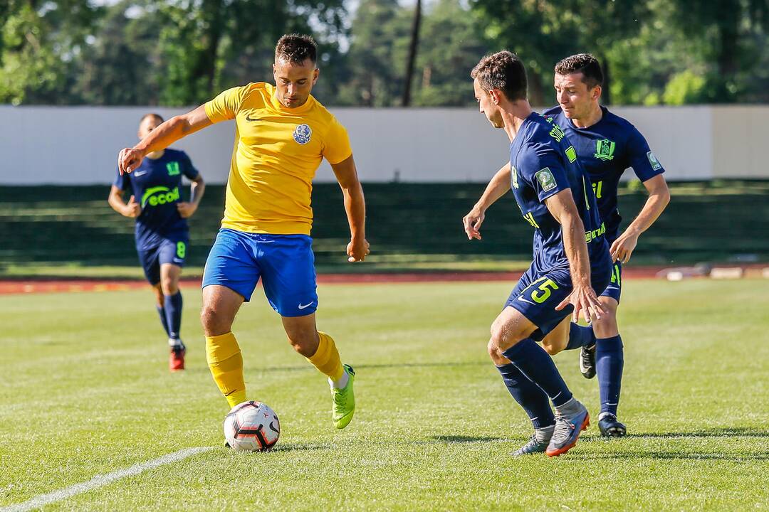 A lyga: Klaipėdos "Atlantas" - Vilniaus "Riteriai" 2:3