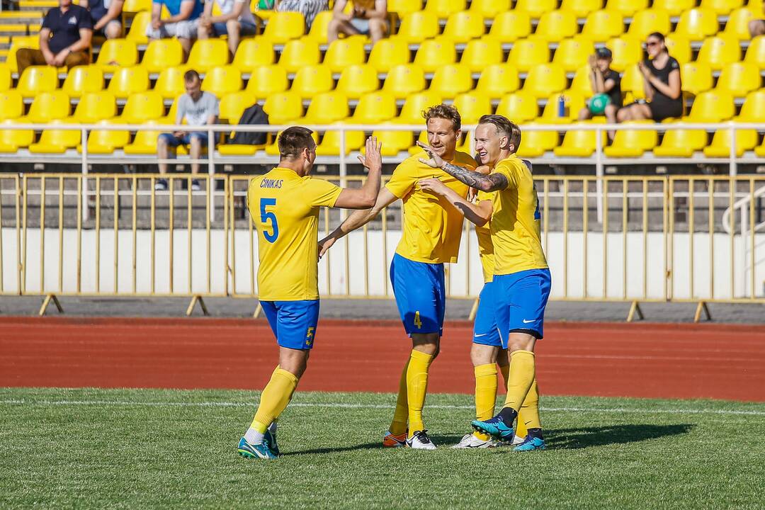 A lyga: Klaipėdos "Atlantas" - Vilniaus "Riteriai" 2:3