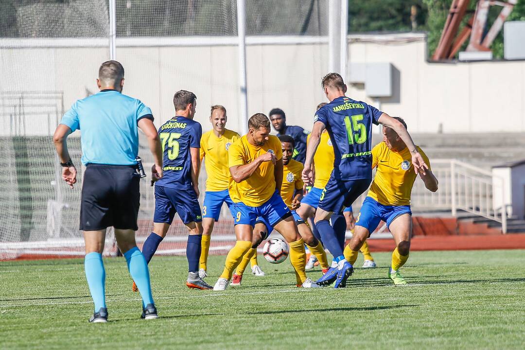 A lyga: Klaipėdos "Atlantas" - Vilniaus "Riteriai" 2:3
