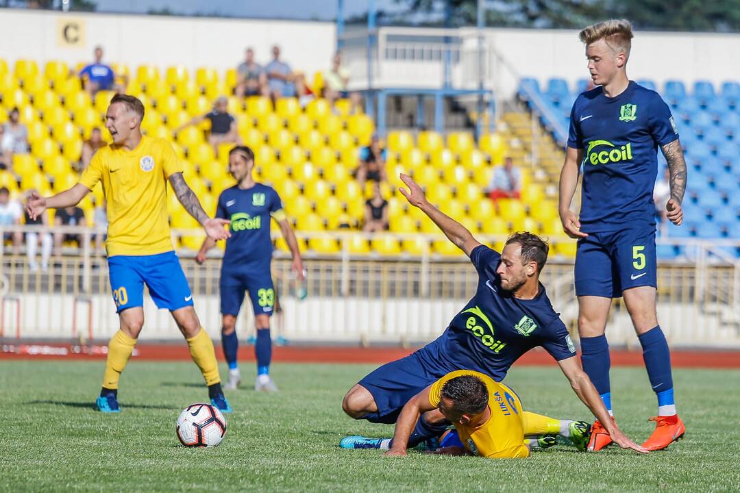 A lyga: Klaipėdos "Atlantas" - Vilniaus "Riteriai" 2:3