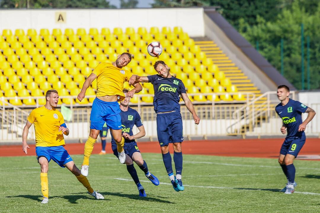 A lyga: Klaipėdos "Atlantas" - Vilniaus "Riteriai" 2:3