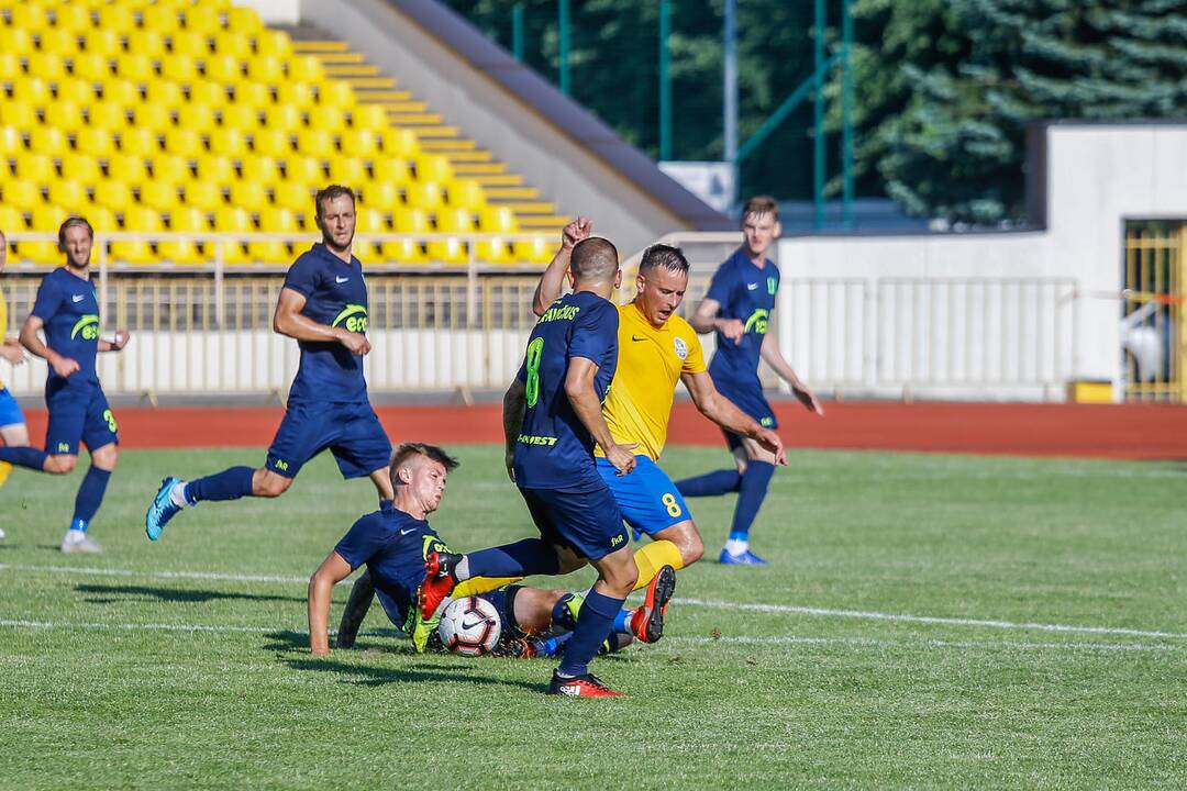 A lyga: Klaipėdos "Atlantas" - Vilniaus "Riteriai" 2:3