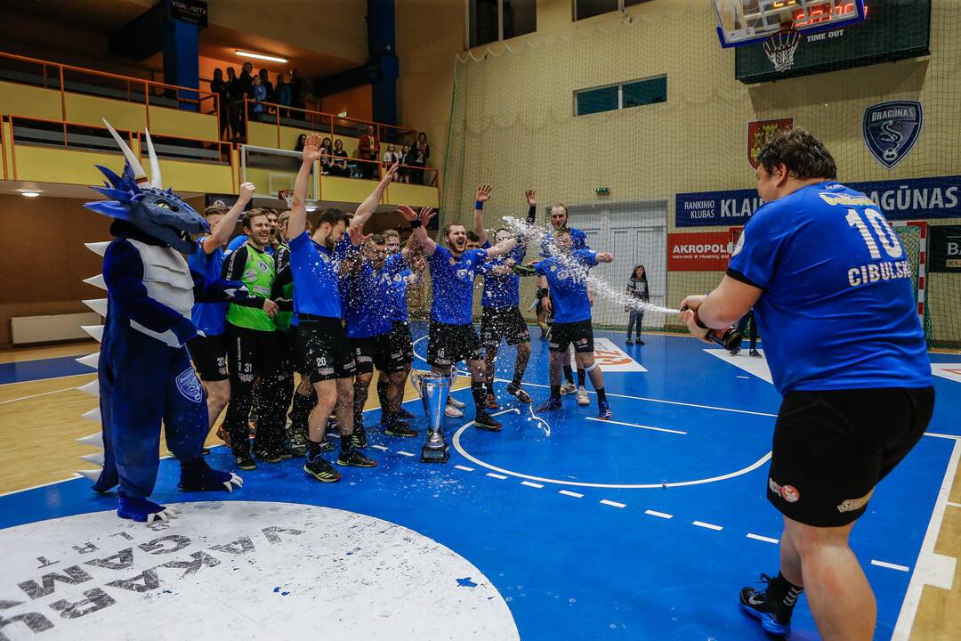 Klaipėdos „Dragūnas“ devintą kartą tapo Lietuvos čempionu
