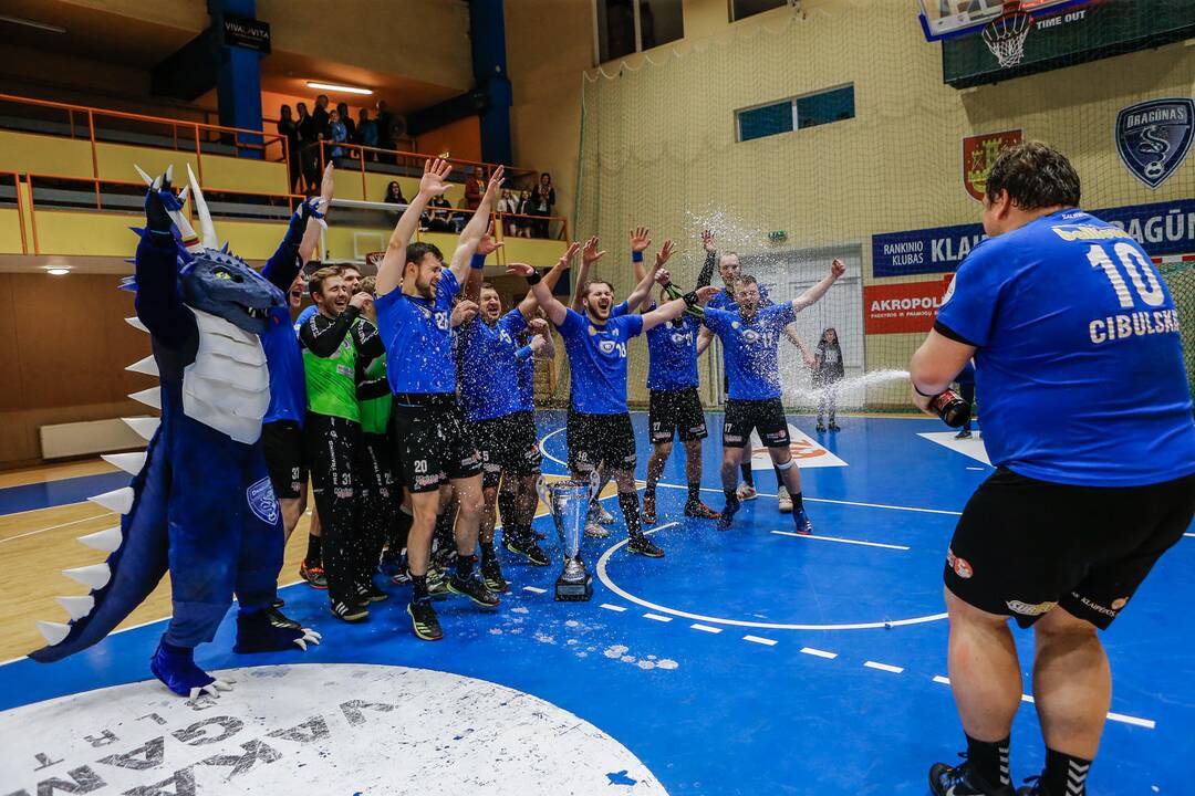 Klaipėdos „Dragūnas“ devintą kartą tapo Lietuvos čempionu