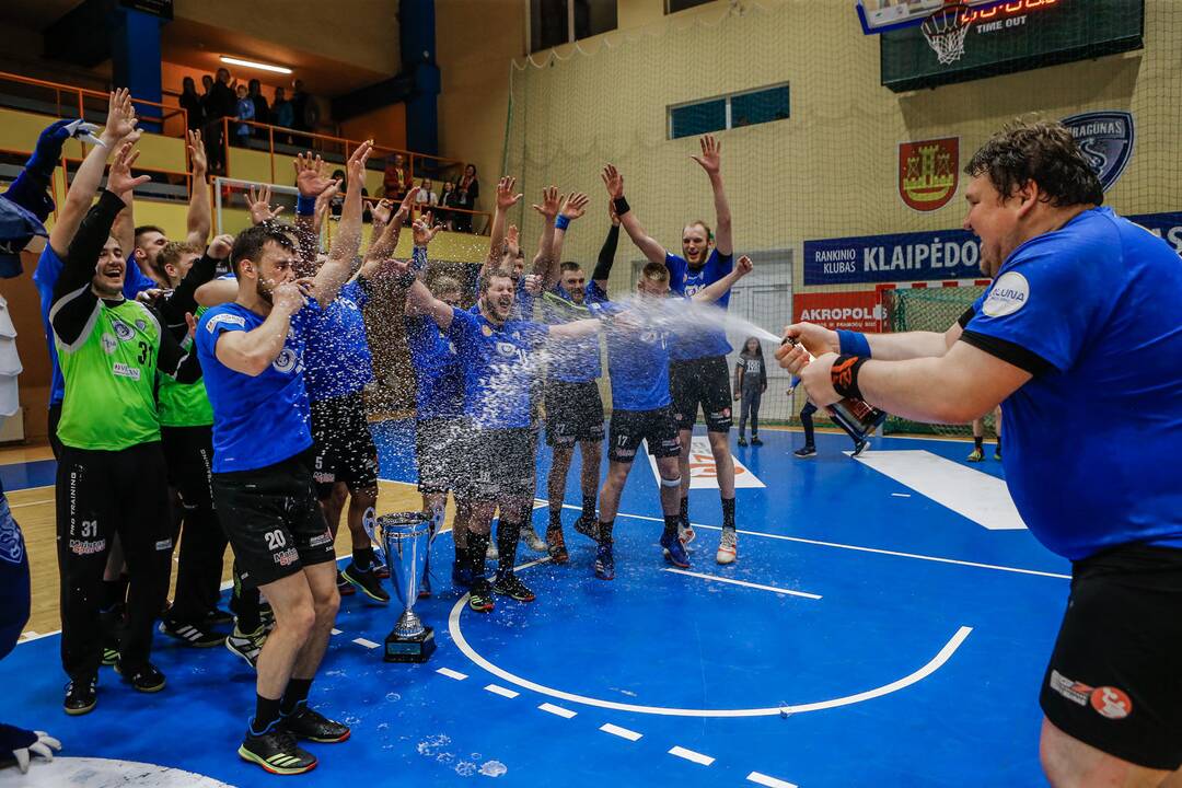 Klaipėdos „Dragūnas“ devintą kartą tapo Lietuvos čempionu