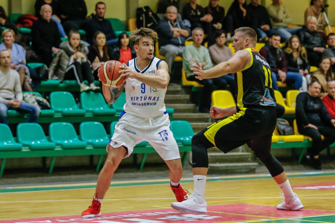 NKL: "Neptūnas-Akvaservis" - Tauragės krepšinio klubas (86:73)