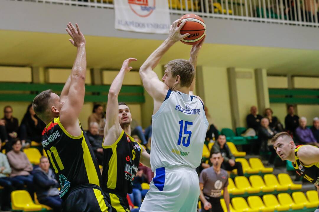 NKL: "Neptūnas-Akvaservis" - Tauragės krepšinio klubas (86:73)
