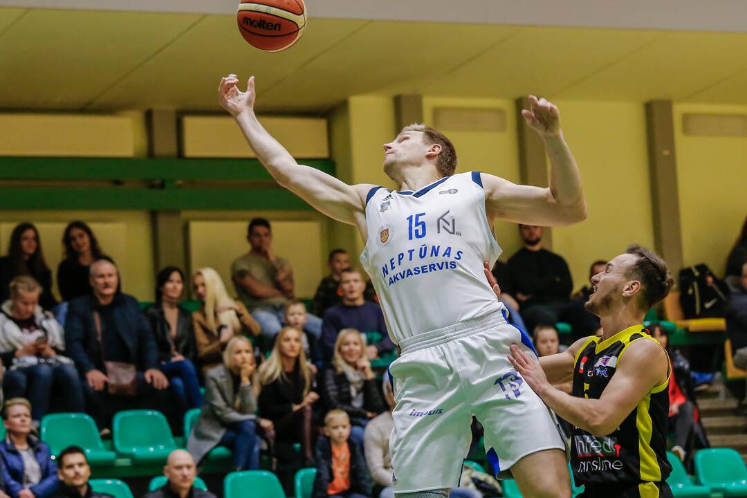 NKL: "Neptūnas-Akvaservis" - Tauragės krepšinio klubas (86:73)