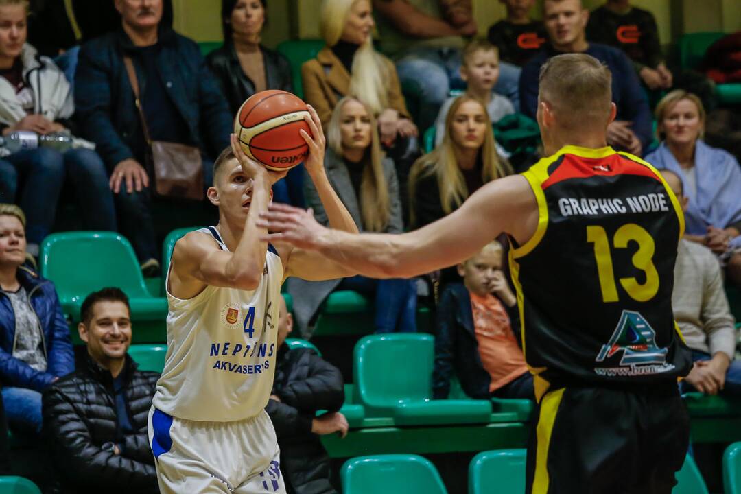NKL: "Neptūnas-Akvaservis" - Tauragės krepšinio klubas (86:73)