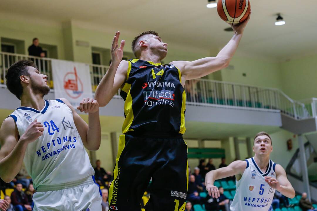 NKL: "Neptūnas-Akvaservis" - Tauragės krepšinio klubas (86:73)