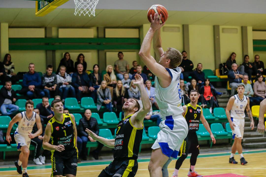 NKL: "Neptūnas-Akvaservis" - Tauragės krepšinio klubas (86:73)