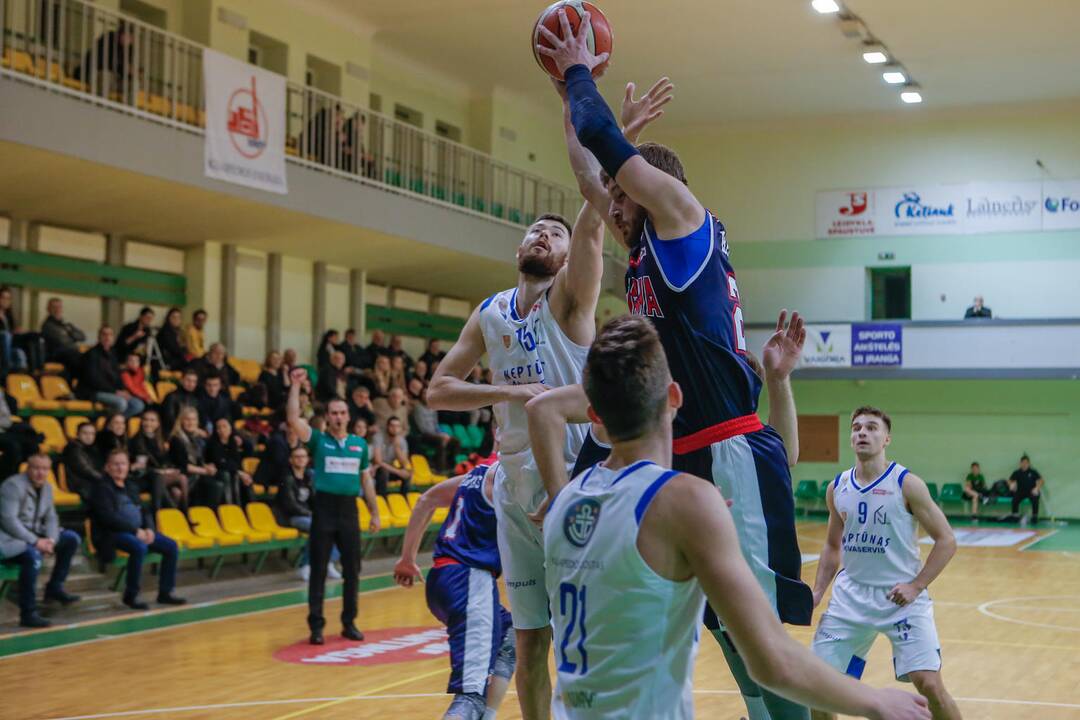 "Neptūnas-Akvaservis" – Jonavos "Jonava" 77:81