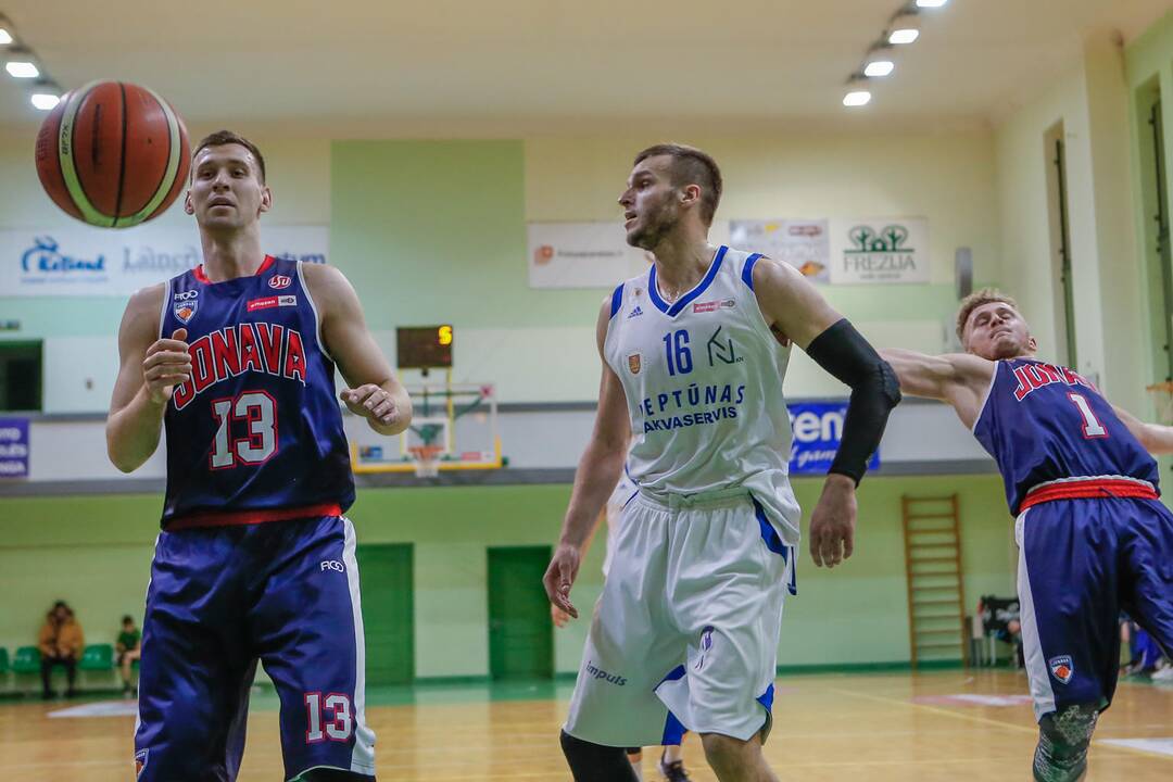 "Neptūnas-Akvaservis" – Jonavos "Jonava" 77:81