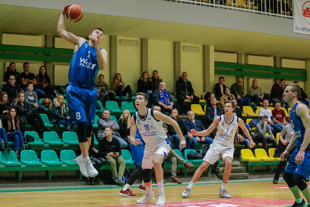 NKL: "Neptūnas-Akvaservis" – Palangos "Kuršiai" 71:81