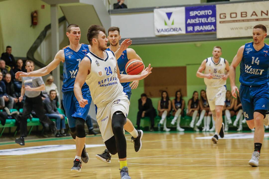 NKL: "Neptūnas-Akvaservis" – Palangos "Kuršiai" 71:81