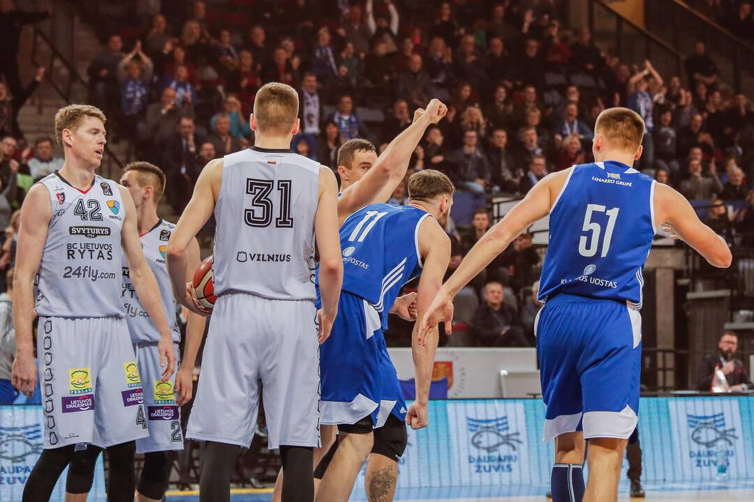 "Neptūnas" - "Lietuvos rytas" 81:76