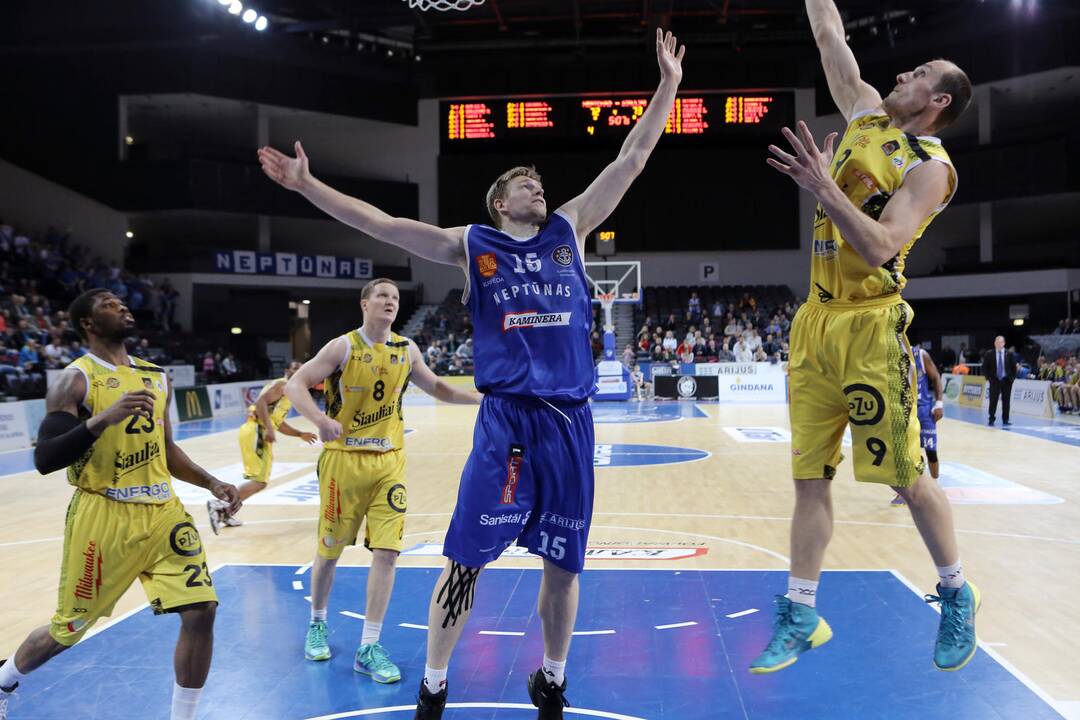 LKL: "Neptūnas" - "Šiauliai"