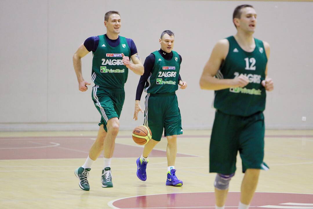 "Žalgirio" treniruotė