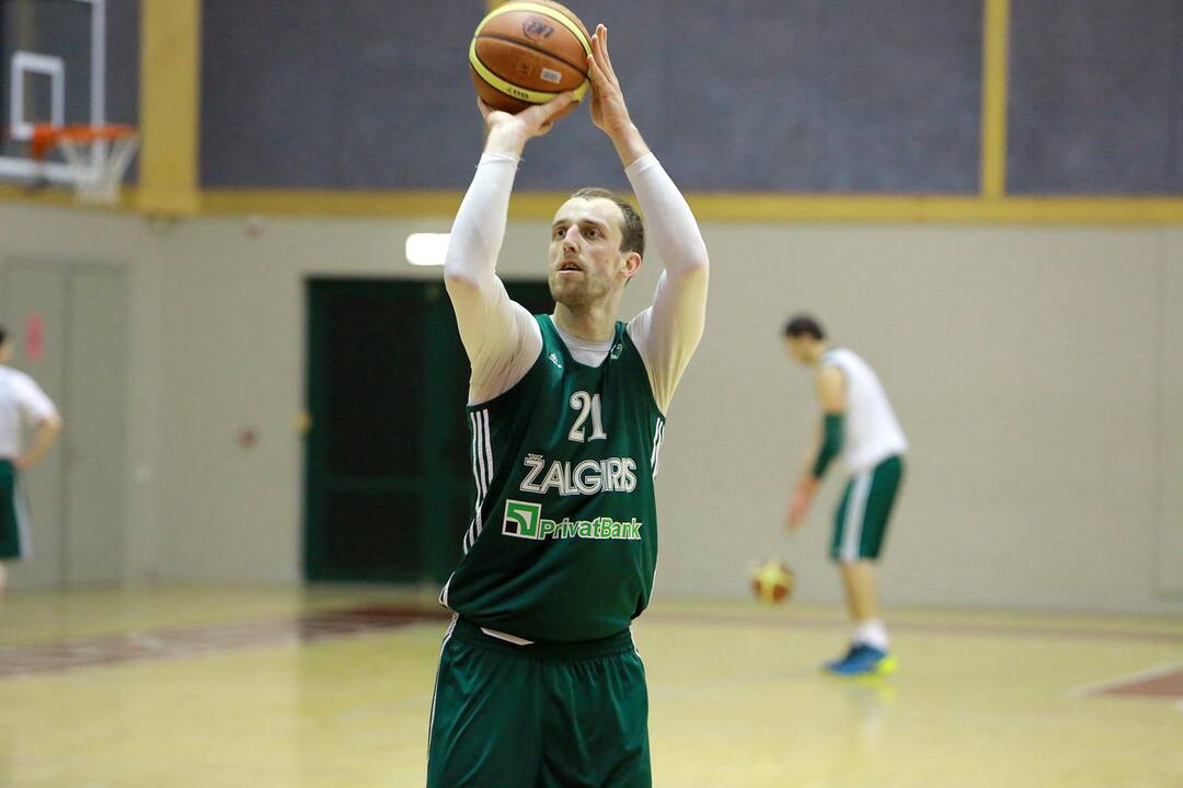 "Žalgirio" treniruotė