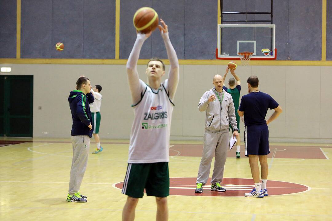 "Žalgirio" treniruotė