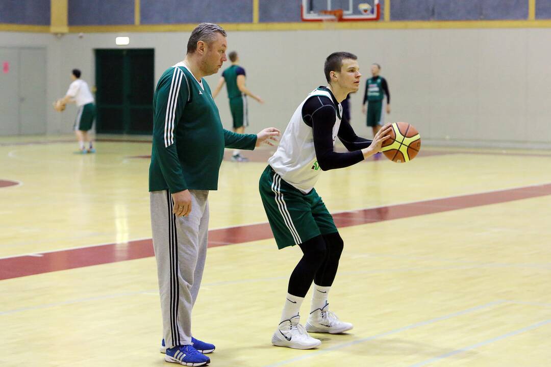 "Žalgirio" treniruotė