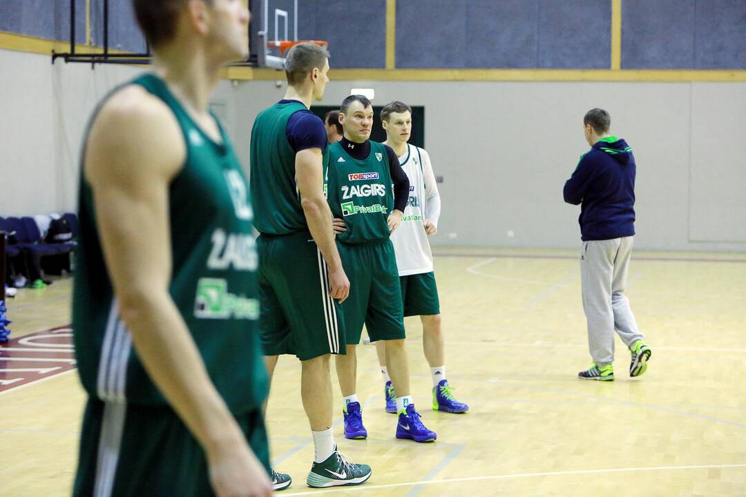 "Žalgirio" treniruotė