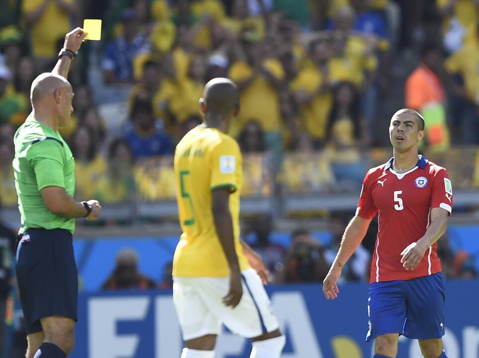 Pasaulio futbolo čempionatas: Brazilija - Čilė