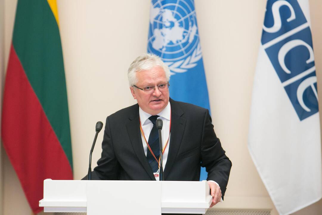 Prezidentūroje surengta ESBO ir JT konferencija