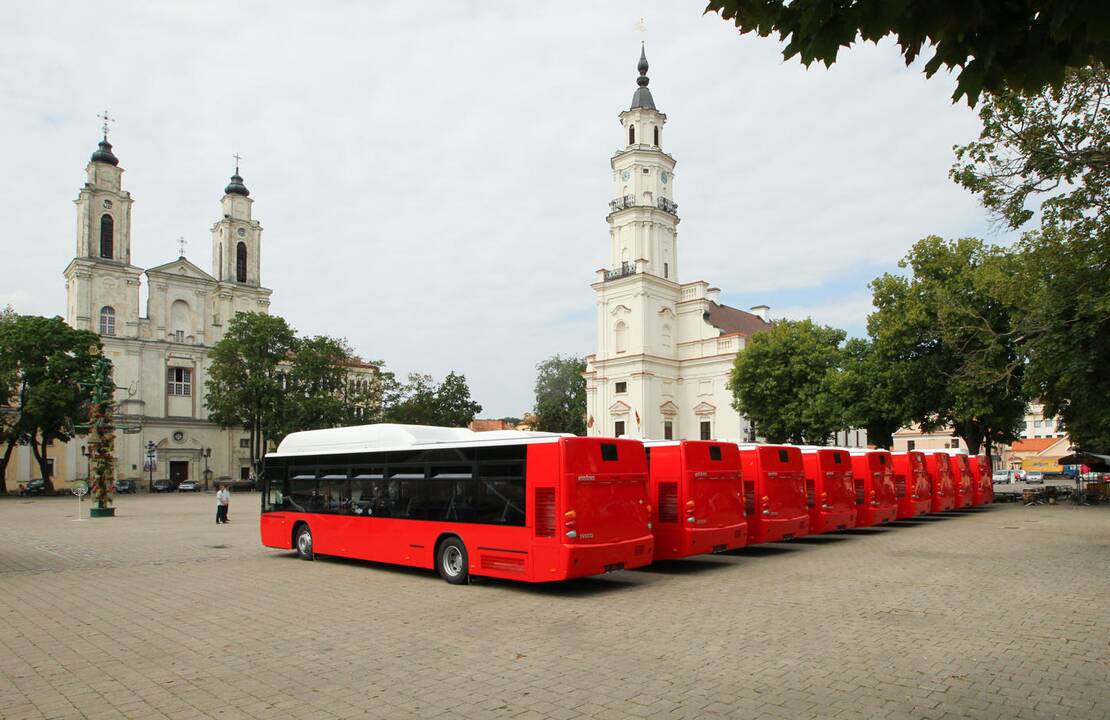 Autobusų pristatymas