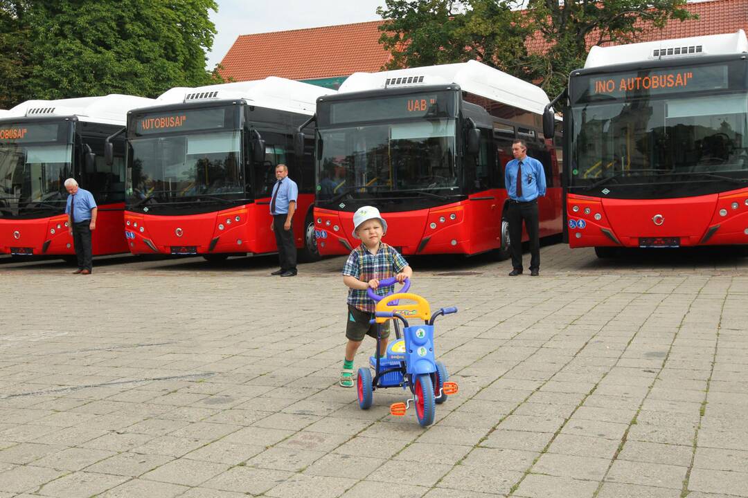 Autobusų pristatymas