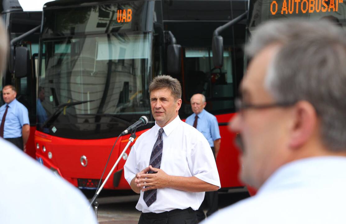 Autobusų pristatymas